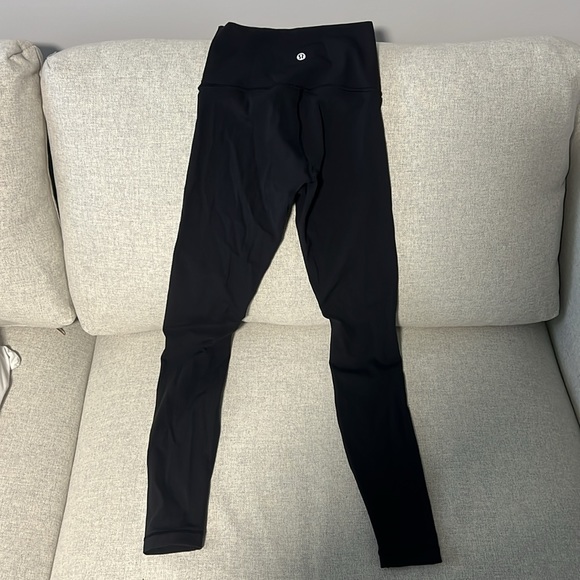 Lululemon Wunder Under Leggings 28” SIZE 2 - Picture 3 of 5